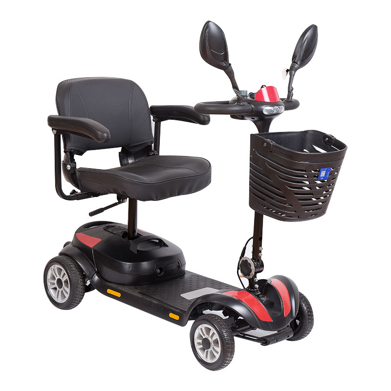 4 wheels detachable elderly travel mobility scooter（C1）